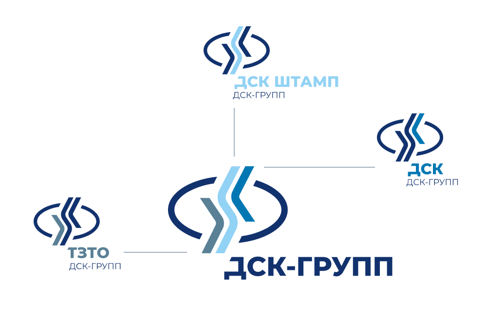 Логотипы группы компаний «ДСК-групп»